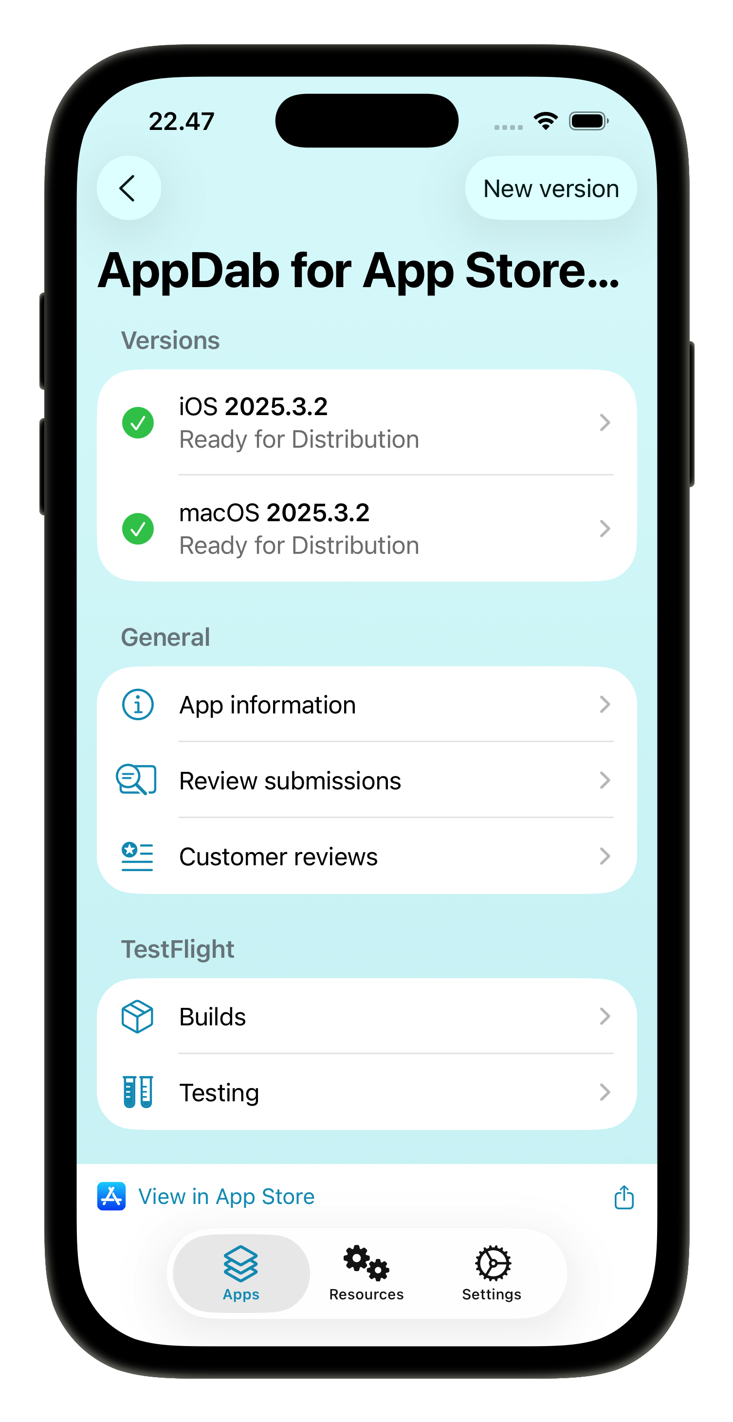 AppDab on iOS 26